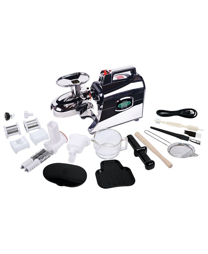 Tribest Greenstar Elite Jumbo Twin Gear Complete Masticating Juicer