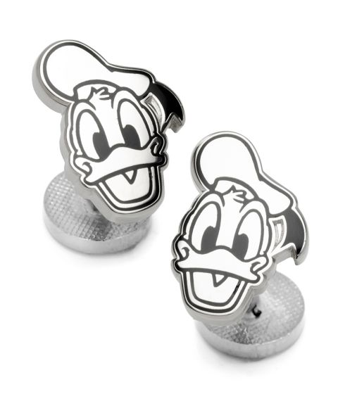 Мужские запонки Disney Donald Duck Face Cufflinks