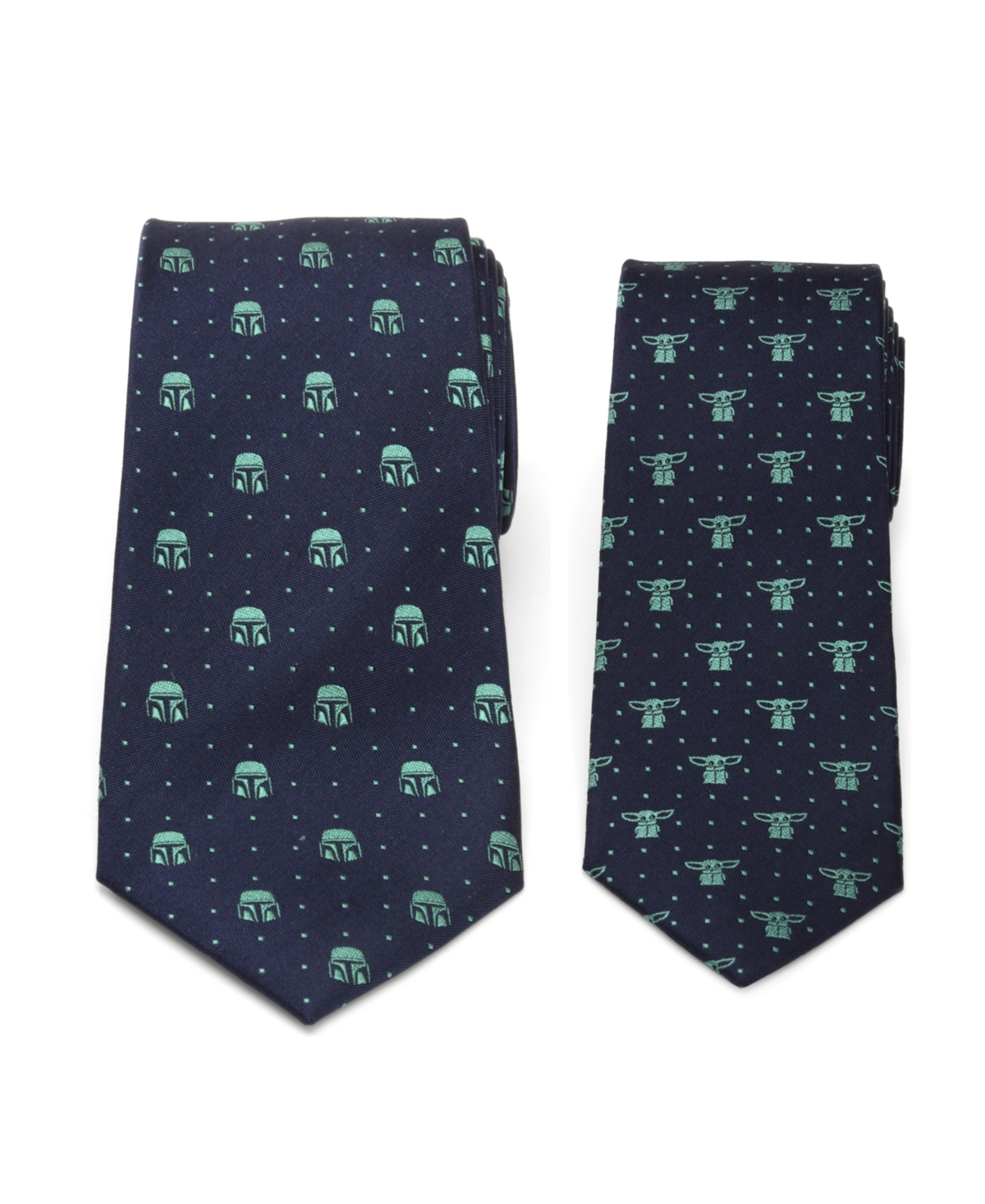 Father and Son Mondo and The Child Necktie Gift Set - Navy