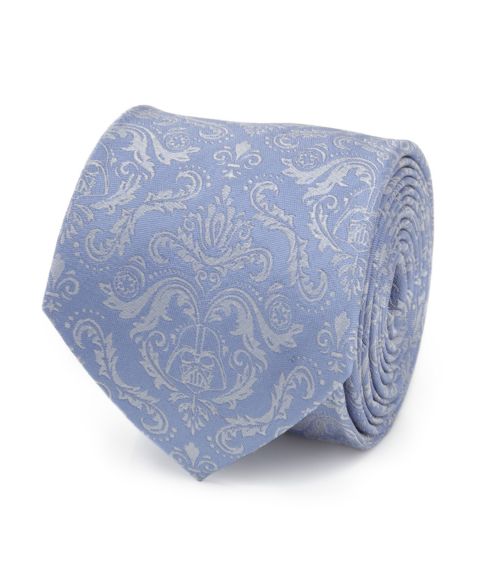 Мужские галстуки Star Wars Damask Darth Vader Tie, цвет: Синий