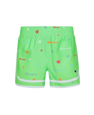 Big Girls All Over Print Varsity Woven Short