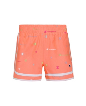 Big Girls All Over Print Varsity Woven Short
