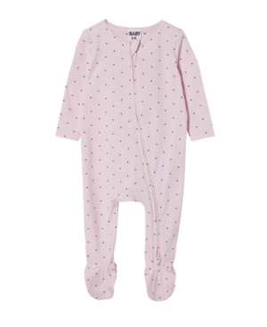 Baby Girls The Snug Long Sleeve Zip Romper