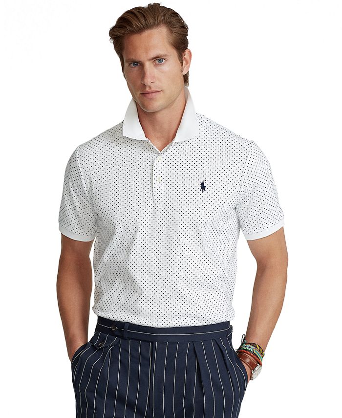 Polo Ralph Lauren Men's Classic-Fit Dot Soft Cotton Polo Shirt ...