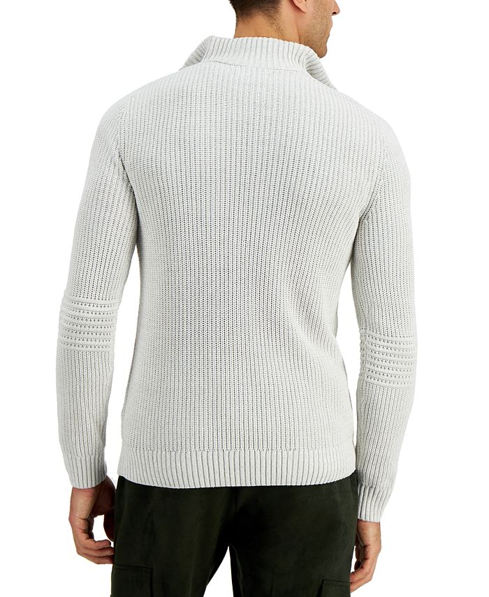 I.N.C. International Concepts Men's Matthew Quarter-Zip Sweater ...