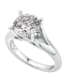 GIA Certified Diamond Solitaire Engagement Ring (3 1/2 ct. t.w.) in 14K White Gold