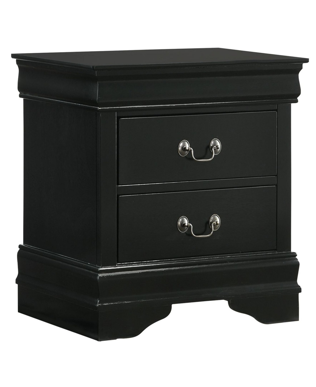 Picket House Furnishings Ellington 2-drawer Nightstand In Black
