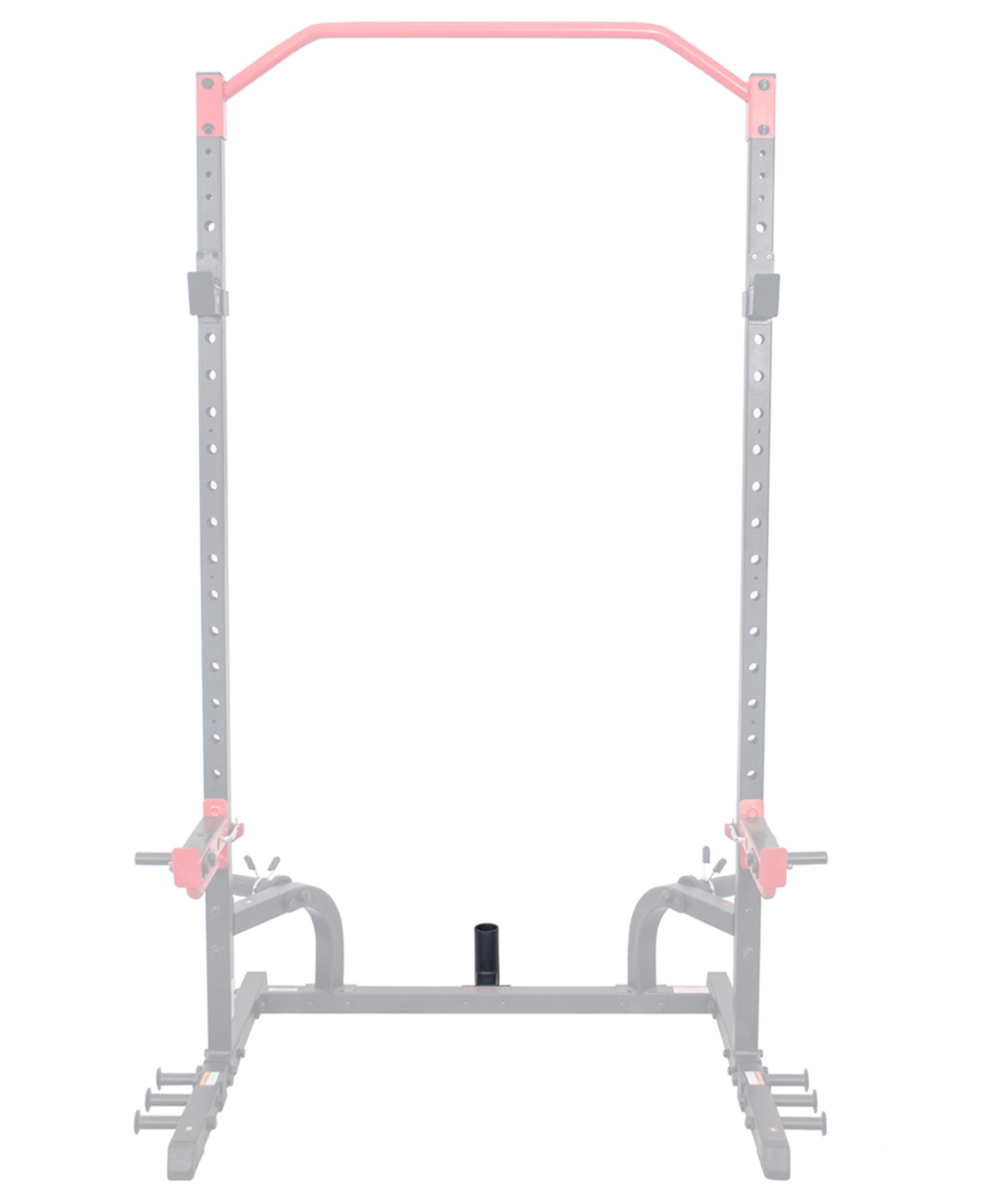 Sunny Health & Fitness Bar Holder Attachment for Power Racks and Cages - Barbell Storage, Impact Resistant Coating, Sf-XFA003
