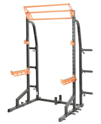 Bar Holder Attachment for Power Racks and Cages - Barbell Storage, Impact Resistant Coating, SF-XFA003