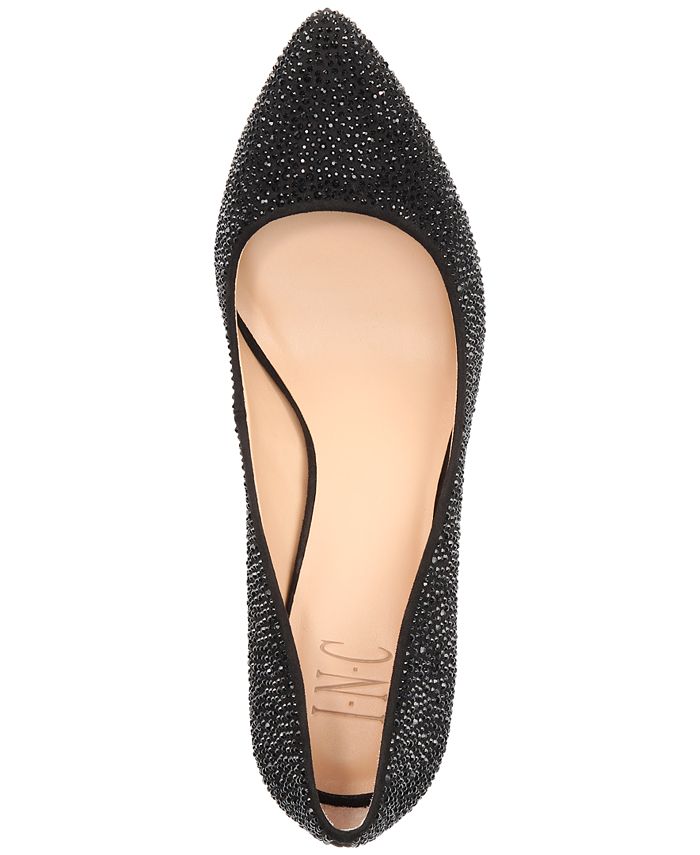 INC International Concepts INC Women's Zitah Embellished Pointed Toe Pumps, Created for Macy's