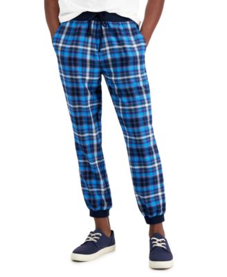 Sun + Stone - Men's Donnie Regular-Fit Plaid Joggers