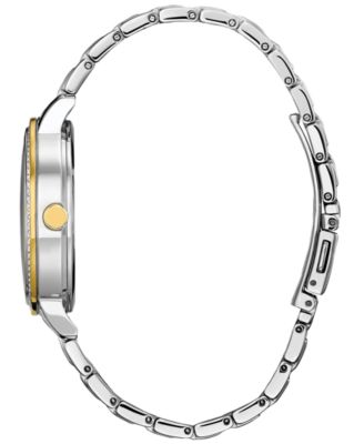 Mickey Mouse Two-Tone Stainless Steel Bracelet Watch 33mm