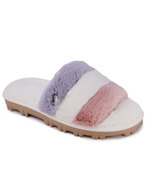 NAUTICA WOMEN'S CHYLER FAUX FUR SLIPPER