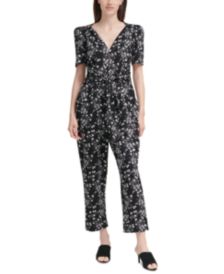 Floral-Print Jumpsuit