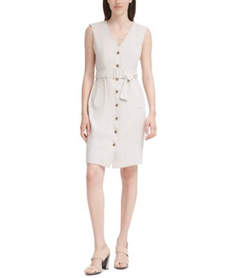 Calvin Klein - Belted Shirtdress