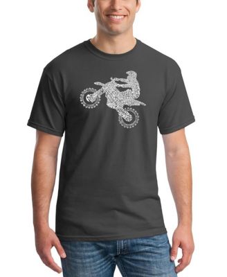 Men's Freestyle Motocross - FMX Word Art T-shirt