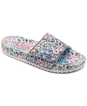 Skechers Women's Bobs Pop-Ups 2 - Pastel Sun Slide Sandals from Finish Line