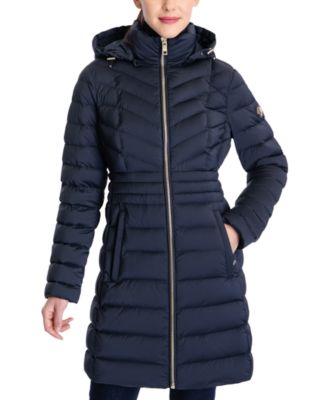 macys michael kors down coat