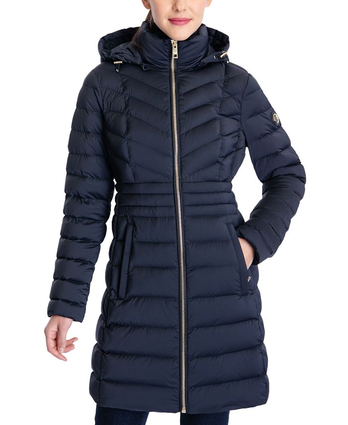 bag Frastødende Række ud Michael Kors Women's Hooded Stretch Packable Down Puffer Coat, Created for  Macy's & Reviews - Coats & Jackets - Women - Macy's