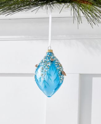 At The Beach & Seaside Blue Drop Ornament, Created for Macy's