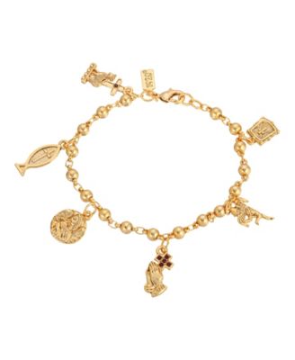 real gold charms for bracelets