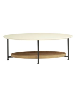 Beaumont 2 Tier Oval Coffee Table