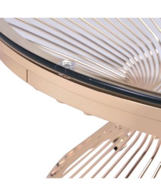 Poppy Round End Table