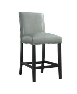 Pia Faux Leather Counter Height Side Chair Set