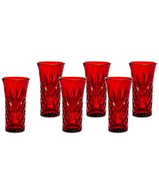 Godinger - Dublin Red Vodka Shooters, Set of Six