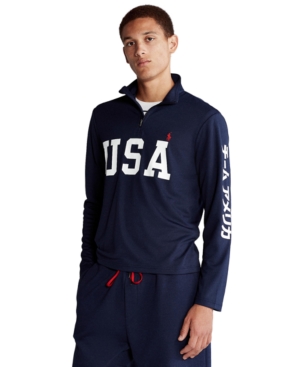 Polo Ralph Lauren Men's Team Usa Mesh Pullover