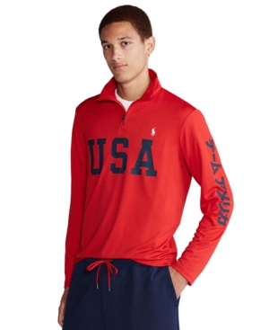 Polo Ralph Lauren Men's Team Usa Mesh Pullover