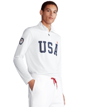 Polo Ralph Lauren Men's Team Usa Mesh Pullover