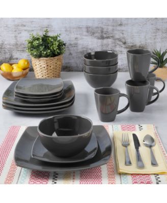 Elite Soho Lounge 16-Pc. Dinnerware Set, Service for 4