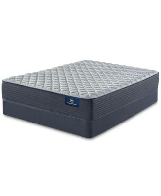 Serta CLOSEOUT! Serene Sky 12" Firm Mattress Set- Queen