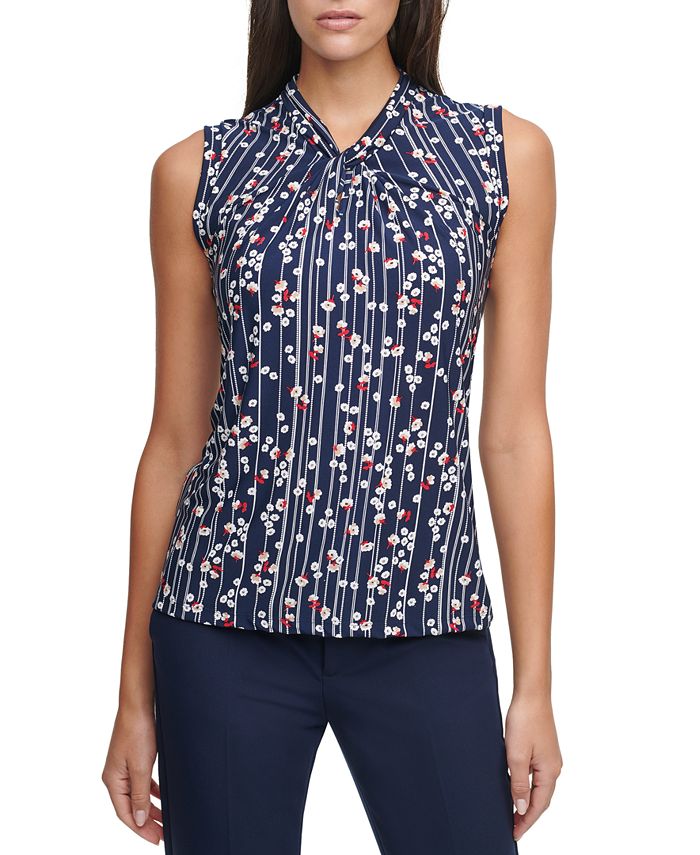 tommy hilfiger sleeveless shirt
