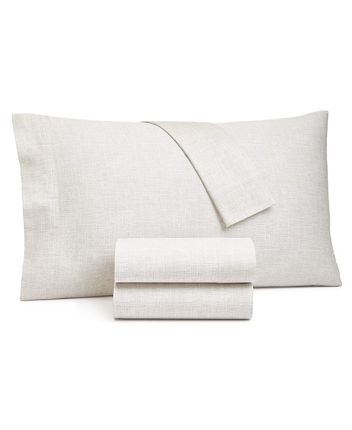 Oake Ethicot 4Pc. Sheet Set, California King, Created for Macy's Macy's