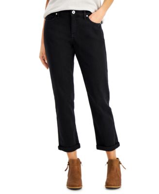 Style & Co - Petite Straight-Leg Girlfriend Jeans, Created For Macy's
