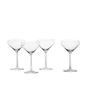 Schott Zwiesel Pure Martini 12.3oz Set Of 4 In Clear