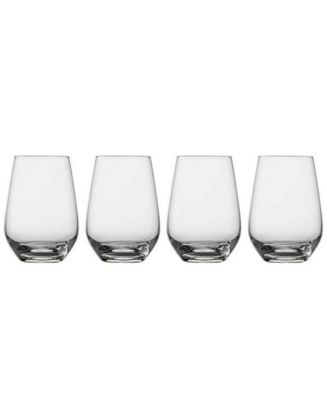 Villeroy & Boch Voice Basic Stemless Glasses, Set of 4 - Macy's