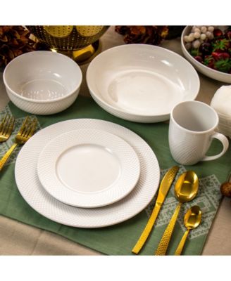 Maisy 18 Pc. Dinnerware Set, Service for 4