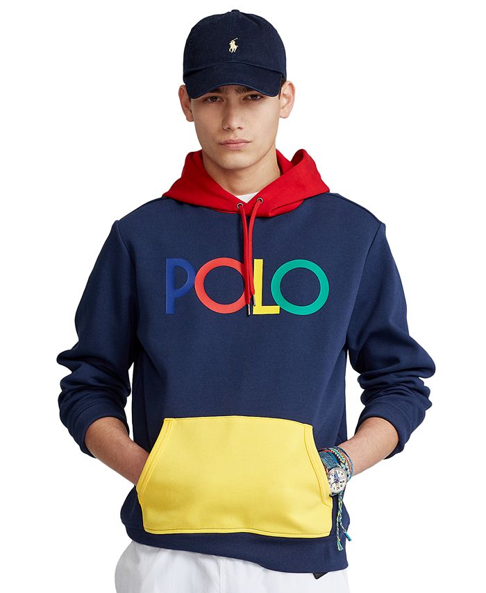 Polo Ralph Lauren Men's Logo Double-Knit Hoodie - Macy's