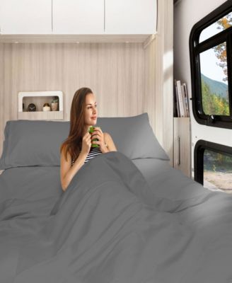 Premier 1800 Series Deep Pocket Bed 4 Piece Sheet Set, RV Queen