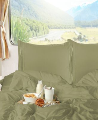 Premier 1800 Series Deep Pocket Bed 4 Piece Sheet Set, RV Queen