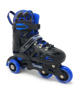 Chicago Adjustable Inline Training Skate 8pc Combo Set - Size M (1-4)