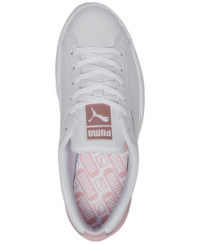 puma love leather sneakers