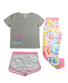 Big Girls 3 Piece Pajama Set