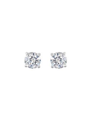 EFFY&reg; Diamond Stud (1/2 ct. t.w.) Earrings in 14k White Gold