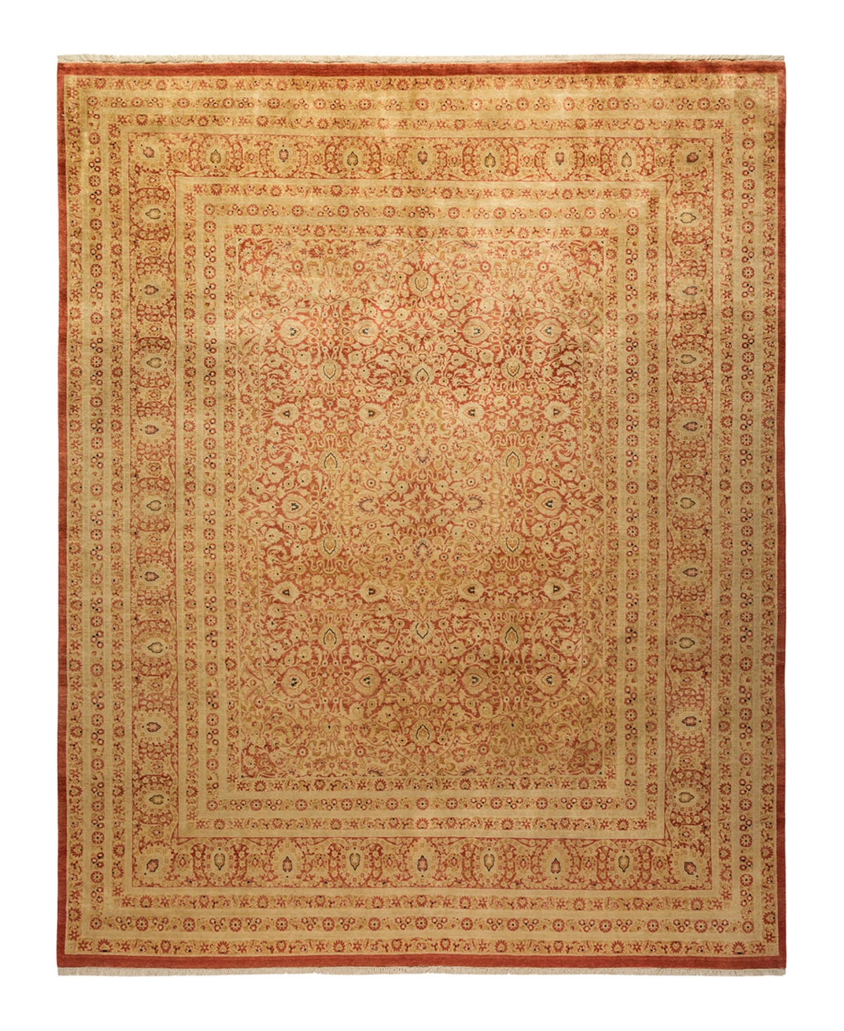 Closeout! Adorn Hand Woven Rugs Mogul M1285 8'2in x 10'3in Rectangle Area Rug - Rust