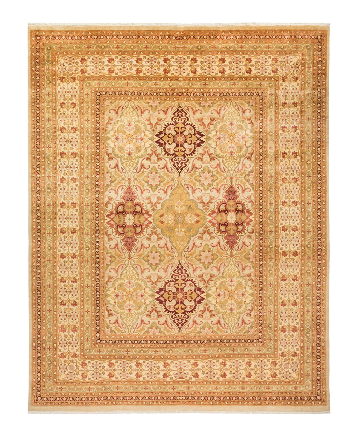 Closeout! Adorn Hand Woven Rugs Mogul M1602 9'3in x 12'4in Area Rug - Sand