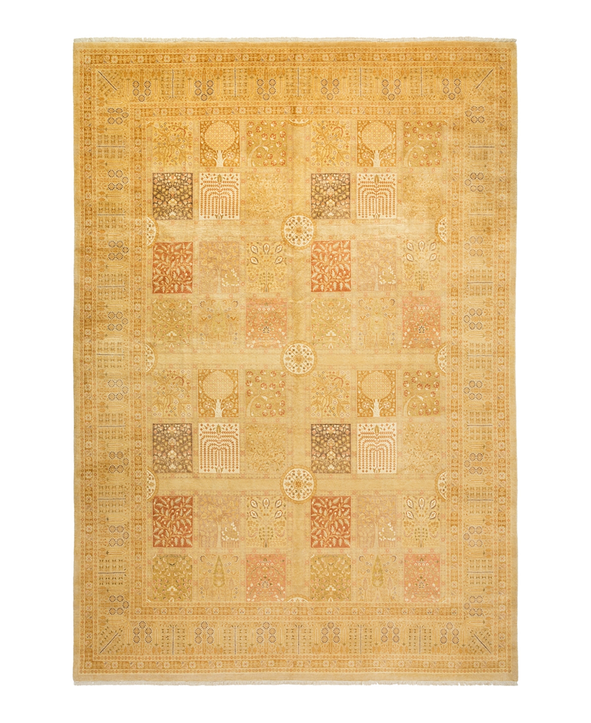 Closeout! Adorn Hand Woven Rugs Mogul M1442 9'2in x 13'5in Area Rug - Sand